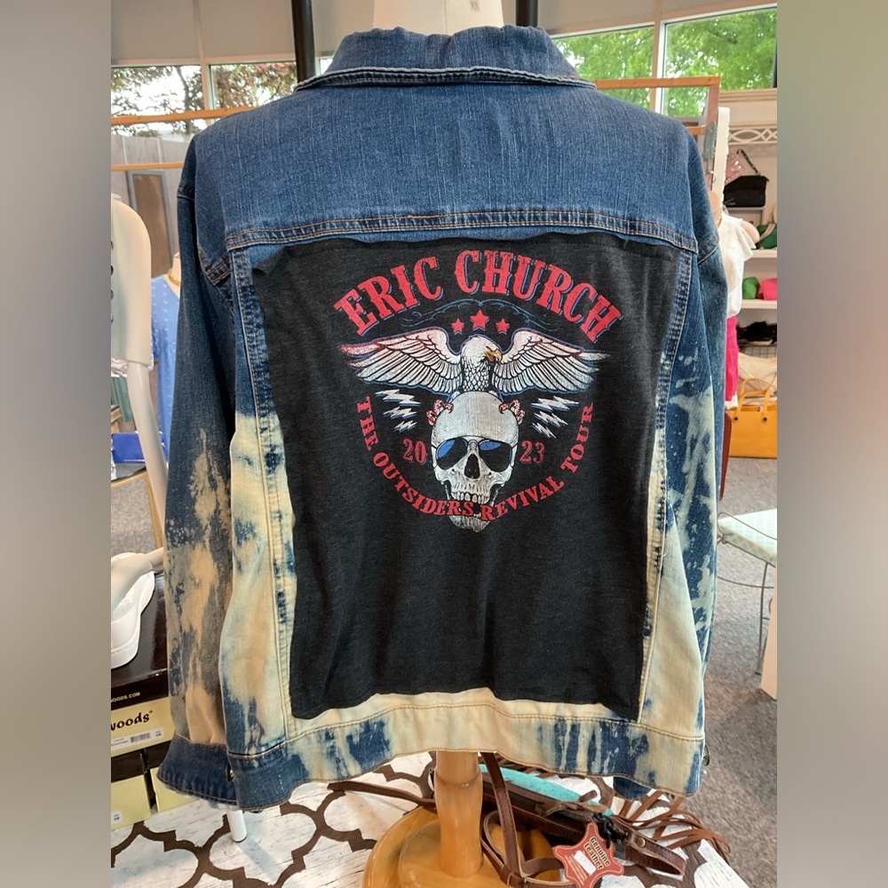 Eric Church denim jacket